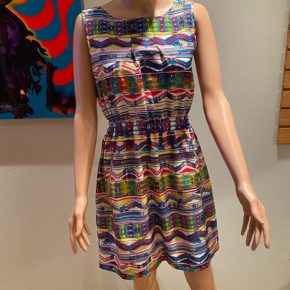 **Bright Multicolored dress** - Picture 3 of 6